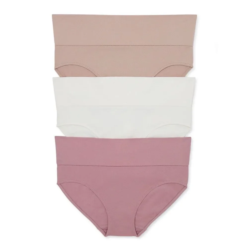 Women’s Destination Maternity Foldover Bikini Panty 2, 3-Packs Size XXL